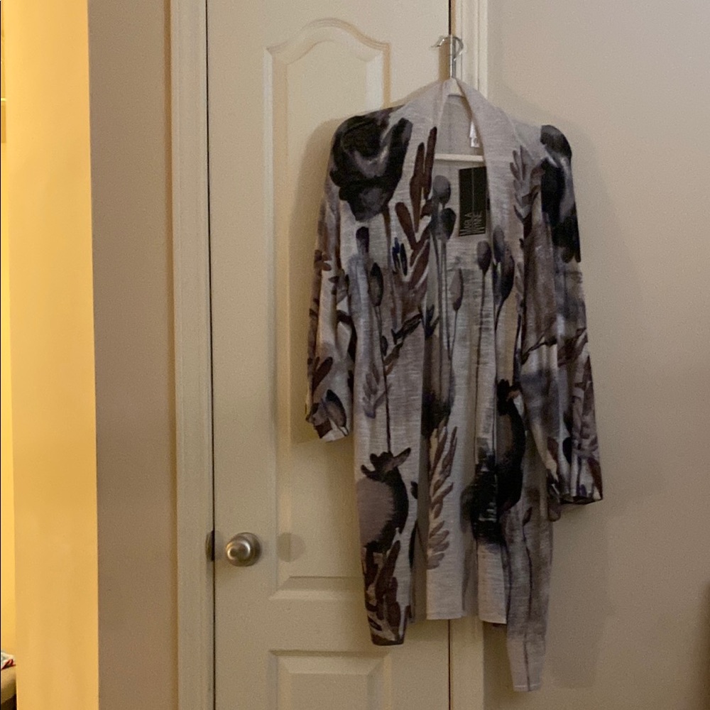 MarlaWynne Abstract Cardigan